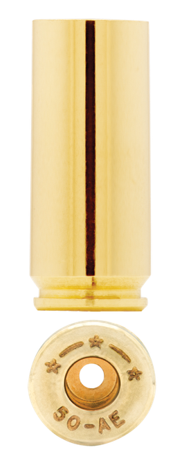 Starline Brass 50AEEUP50 Unprimed Cases  50 AE Handgun Brass 50 Per Bag