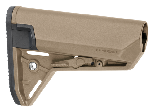 Magpul MAG653-FDE MOE SL-S Carbine Stock Flat Dark Earth Synthetic for AR-15, M16, M4 with Mil-Spec Tube (Tube Not Included)