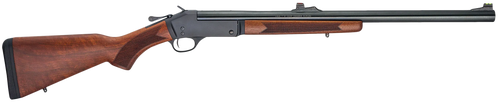 Henry H01512S Single Shot  12 Gauge with 24" Rifled Slug Barrel, 3" Chamber, 1rd Capacity, Blued Metal Finish & American Walnut Stock Right Hand (Full Size)