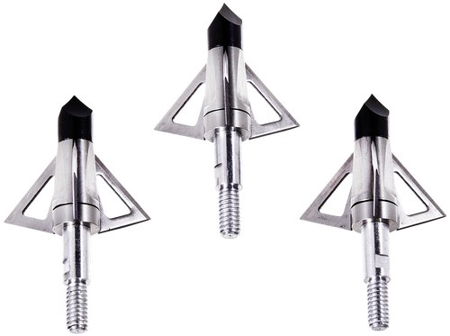 Allen 14690  Broadhead Stainless Steel Blades Silver 3 Pack