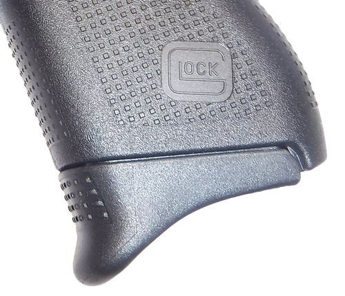 Pearce Grip PG43 Grip Extension  made of Polymer with Black Finish & 3/4" Additional Length for  Glock 43