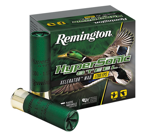 Remington Ammunition 26799 HyperSonic Steel 12Gauge 3.50" 1 3/8oz 4Shot 25 Per Box/10 Case
