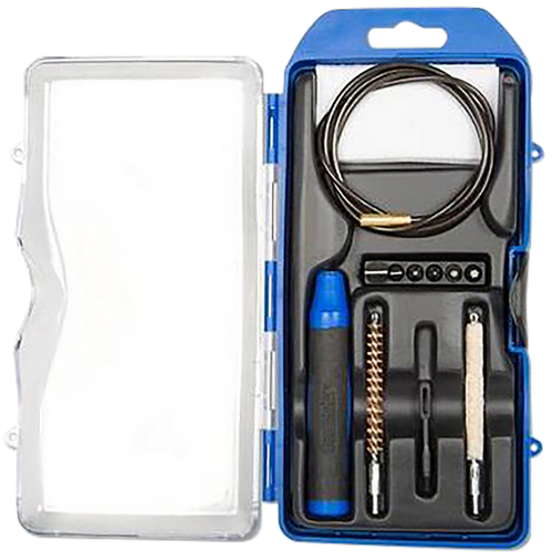 DAC GM22LR GunMaster Cleaning Kit 22 Cal Rifle/14 Pieces Black/Blue