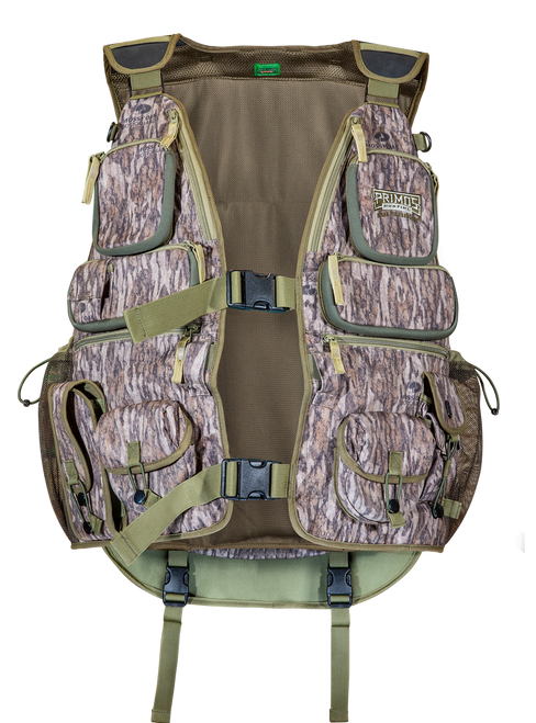 Primos 65725 Will Primos Turkey Vest XL Mossy Oak Original BottomLand Polyester