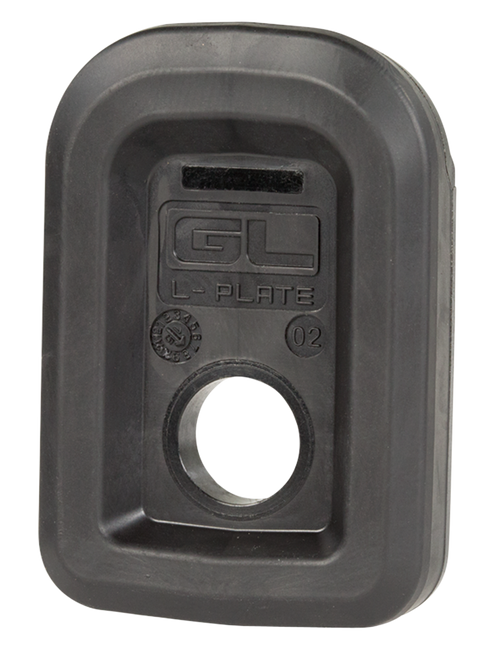 Magpul MAG567-BLK GL L-Plate  Made of Polymer w/ Over Molded Rubber & Black Finish for PMAG 17 GL9/15 GL9 Magazines