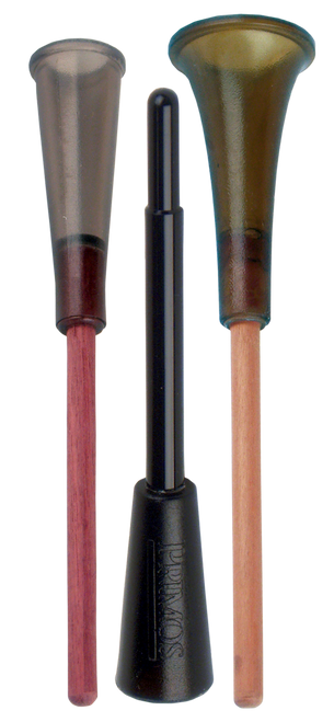 Primos 687 Striker  Striker Call Attracts Turkeys Multi Color Wood/Plastic 3 Pack