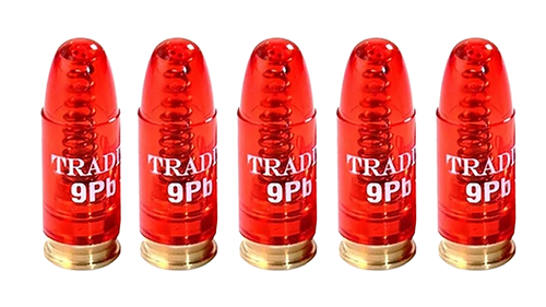 Traditions ASM9 Snap Caps Handgun 9mm Plastic w/Brass Base 5/Pack