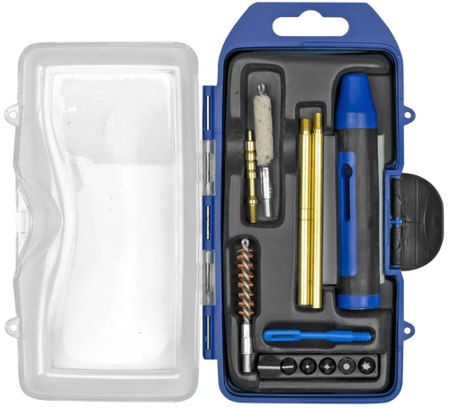 DAC GM22P GunMaster Cleaning Kit 22 Cal Pistol/14 Pieces Black/Blue