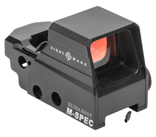 Sightmark SM26035 Ultra Shot M-Spec FMS Reflex Sight Matte Black 1 x 33 mm x 24 mm 2 MOA Red Dot/65 MOA Circle Crosshair