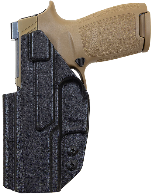 1791 Gunleather TACIWBP320BLKR Tactical Kydex  IWB Black Kydex Belt Clip Fits Sig P320