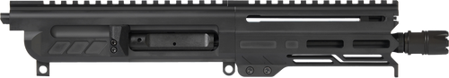 CMMG 57BA8AEAB Dissent MK4 5.7x28mm 6.50", Left Side Charging Handle, Armor Black, Zeroed Linear Comp, 4.60" M-LOK Handguard, Picatinny End Plate, Fits AR-Platform