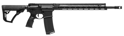 Daniel Defense 0212816541047 DDM4 V7 Pro 5.56x45mm NATO 30+1 18" Threaded Heavy Barrel w/Muzzle Climb Mitigator, Black Hard Coat Anodized Receiver, 6 Position Stock w/SoftTouch Overmolding