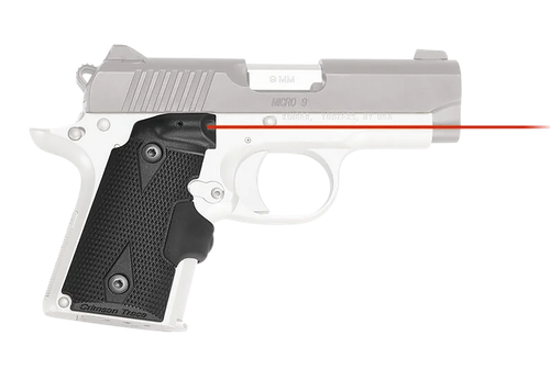 Crimson Trace 0152601 Lasergrips  Fits Kimber Micro 9, Red Laser Black Polymer