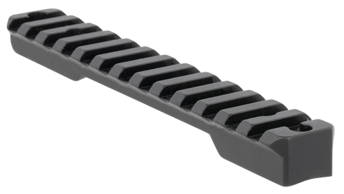 Talley PSM258779 Fierce Rivalry Picatinny Rail  Black Anodized Short Action 20 MOA