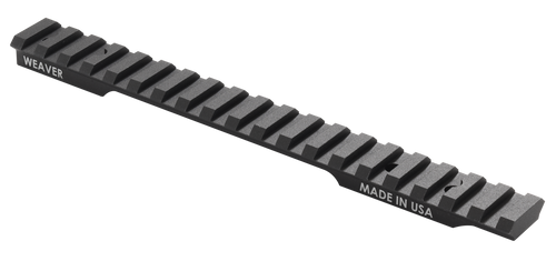 Weaver Mounts 99488 Multi-Slot Base  Extended Black Anodized Aluminum Fits Savage Axis 20 MOA