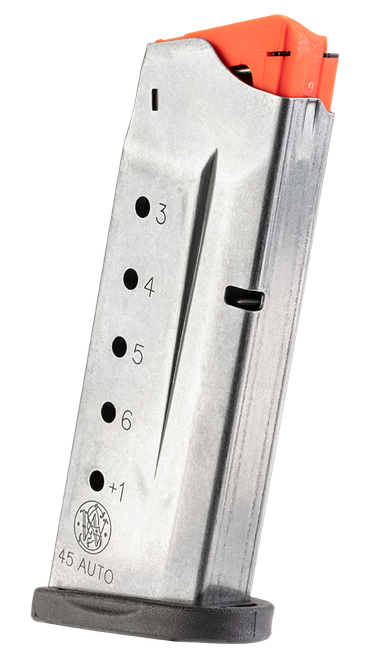 Smith & Wesson 3005566 M&P Shield  6rd 45ACP Stainless Steel