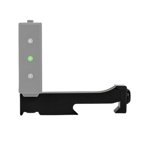 Mdt Sporting Goods Inc 109940BLK Vertical V-Mount  Extended Black Aluminum Compatible w/ Send It Gen2