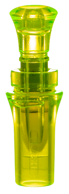 Duck Commander DCFLASH Flash  Open Call Double Reed Mallard Hen Sounds Attracts Ducks Yellow Acrylic