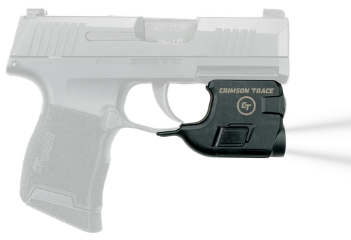 Crimson Trace 0182801 Lightguard  Polymer Sig Sauer P365/P365SAS/P365XL, 110 Lumens White LED, Trigger Guard Mount