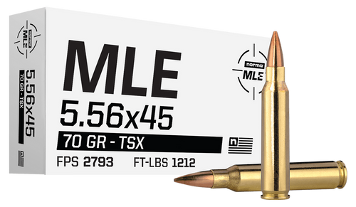 Norma Ammunition 601704041  Bondstrike 5.56mm 70gr 20 Per Box/10 Case