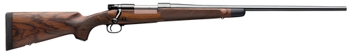 Winchester Repeating Arms 535239226 Model 70 Super Grade 270 Win Caliber with 5+1 Capacity, 24" Barrel, High Polished Blued Metal Finish & AAA French Walnut Stock Right Hand (Full Size)
