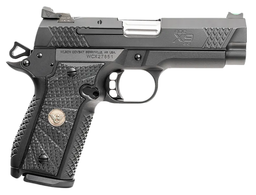 Wilson Combat 2EDCXCP9 EDC X9 2.0 9mm Luger 15+1 4" Stainless Fluted Barrel, Armor-Tuff Stainless Steel Tri-Top Cut Slide, Combat-Tuff Aluminum Frame w/Beavertail, Black Polymer Grip