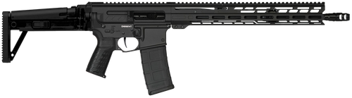 CMMG 55A1A0BAB Dissent MK47 5.56x45mm NATO 30+1 (2) 16.10", Black Armor, Side Charging Handle Rec, 15" M-Lok Handguard, Side Folding Stock, Zeroed Grip, Muzzle Brake, 60/90 Ambi Safety, Adj. Gas Block