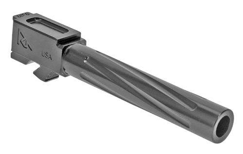 Rival Arms RA20G103D Precision Match Grade 9mm Luger Compatible w/Glock 17 Gen5, 4.49" Fluted PVD Stainless Steel