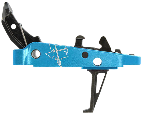 CMC Triggers 47503 Drop-In Trigger Group 2.0 Single-Stage Flat with 3.50 lbs Draw Weight Black w/ Blue Housing
