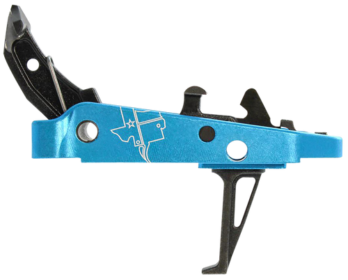 CMC Triggers 47503 Drop-In Trigger Group 2.0 Single-Stage Flat with 3.50 lbs Draw Weight Black w/ Blue Housing
