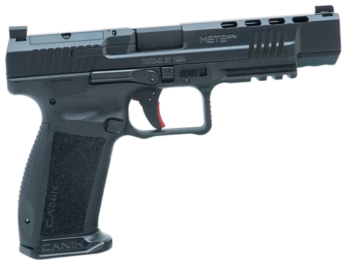 Canik HG6594N Mete SFx 9mm Luger 5.20" 20+1,18+1 Overall Black Finish with Serrated Nitride Steel with Optic Cut Slide, Interchangeable Backstrap Grip & Picatinny Rail