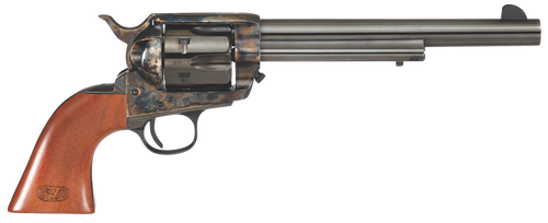Cimarron PP514M00HN U.S. Calvary Henry Nettleton 45 Colt (LC) 6 Shot, 7.50" Blued Steel Barrel & Cylinder, Color Case Hardened Steel Frame, Walnut Grip, Exposed Hammer
