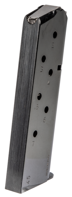 Mec-Gar MGCG4507B 1911 Government 7rd 45 ACP, Blued Carbon Steel