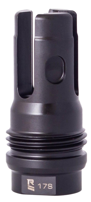 Rugged Suppressor FH004 R3L Flash Mitigation System Black with 5/8"-24 tpi Threads & 2.15" OAL for 7.62mm FN SCAR17