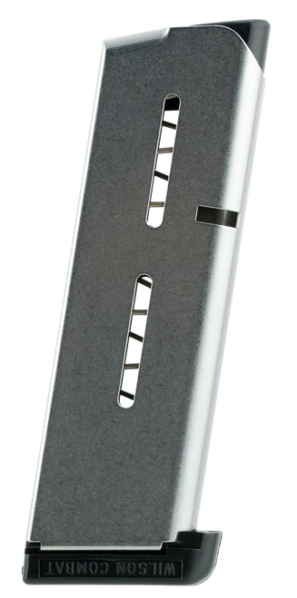 Wilson Combat 47OX 1911  7rd Detachable w/ Standard Floor Plate 45 ACP Stainless Steel