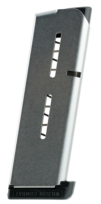 Wilson Combat 47OX 1911  7rd Detachable w/ Standard Floor Plate 45 ACP Stainless Steel