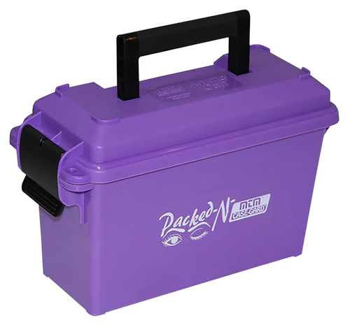 MTM Case-Gard AC30T25 Ammo Can Tall 30 Cal Purple Polypropylene