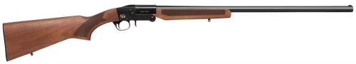 Charles Daly 930235 101  Full Size 20 Gauge Break Open 3" 1rd 26" Black Steel Single Shot Barrel & Receiver, Fixed Walnut Stock, Beretta Benelli Mobil Choke Tubes