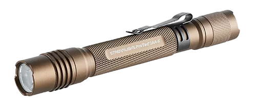 Streamlight 88137 ProTac 2AA-X USB Flashlight  Coyote 40/550 Lumens White  LED