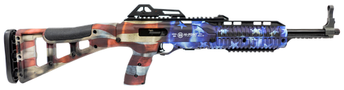 Hi-Point 995TSFLG 995TS Carbine 9mm Luger 16.50" 10+1, American Flag, Skeletonized Stock, Adjustable Sights