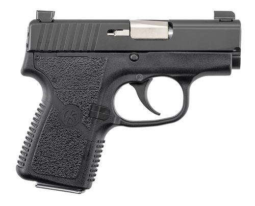 Kahr Arms KP3834N P380  380 ACP 6+1/7+1, 2.53" Stainless Match Grade Barrel, Matte Black Serrated Stainless Steel Slide, Black Polymer Frame, Black Textured Polymer Grip, Night Sights, Right Hand