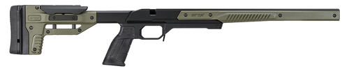Mdt Sporting Goods Inc 106159ODG Oryx Chassis OD Green/Black Aluminum, Adj. Cheekrest, M-LOK Forend, AR-Style Grip, Barricade Stop, Fits Short Action Howa 1500 & Weatherby Vanguard