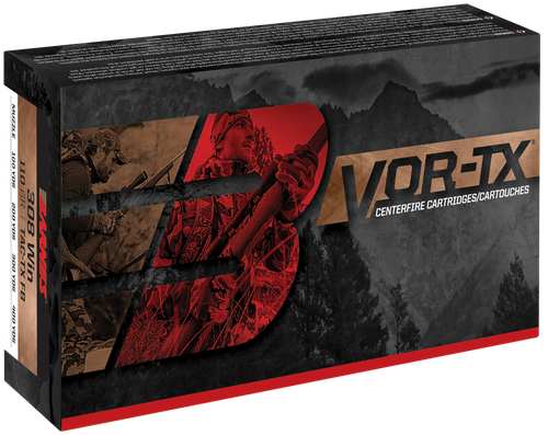 Barnes Bullets 21539 VOR-TX Rifle 300RUM 180gr Tipped TSX Boat Tail 20 Per Box/10 Case