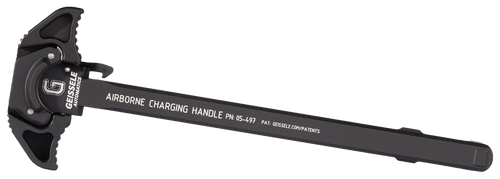 Geissele Automatics 05497B Airborne Charging Handle Black Aluminum Ambidextrous Hand