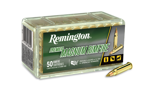 Remington Ammunition 20023 Magnum Rimfire  17HMR 17gr Jacketed Hollow Point 50 Per Box/40 Case