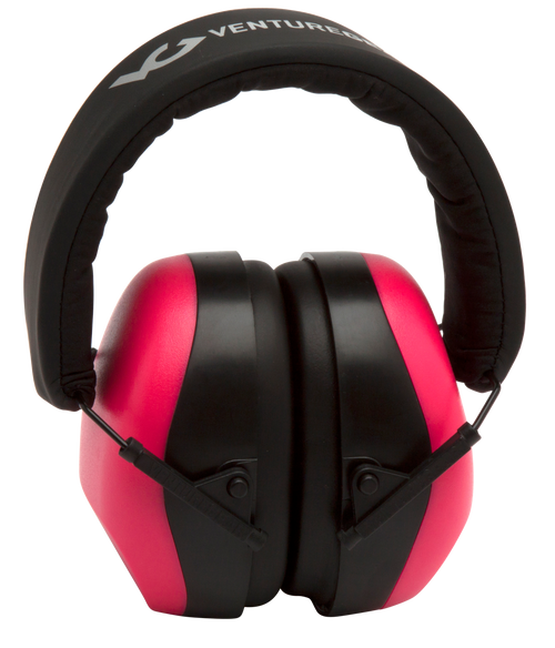Pyramex VGPM8010PC Venture Gear V80 Muff Foam 26 dB 32 dB Over the Head Orange Pink/Black Adult 1 Pair