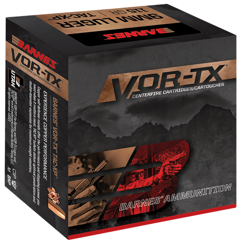 Barnes Bullets 31180 VOR-TX Handgun 10mmAuto 155gr Barnes 20 Per Box/10 Case