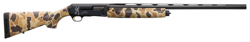 Browning 011431204 Silver Field 12 Gauge 28" 3.5" 4+1, Alloy Receiver With Black/Charcoal Bi-Tone Finish, Vintage Tan Camo Synthetic Stock With Textured Gripping Surface