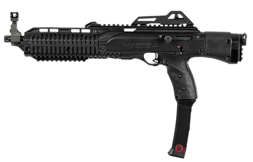 Hi-Point 995P 1095P  9mm Luger 10+1 13.25" Black Threaded Barrel, Black Powdercoat Polymer Receiver w/Picatinny Rail, No Brace, Rear Picatinny Rail, Black Plastic Grip