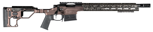 Christensen Arms 8010300800 Modern Precision  308 Win 16" Threaded Carbon Fiber Barrel 5+1, Black Nitride Finish, Desert Brown Anodized Folding Stock, Polymer Grip